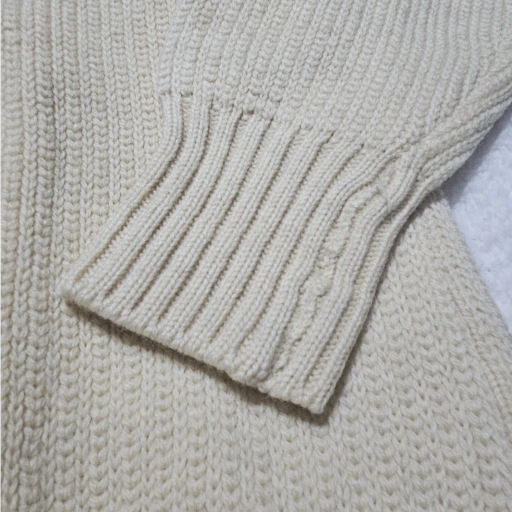 Pendleton Pure Wool Cream Sweater - image 2